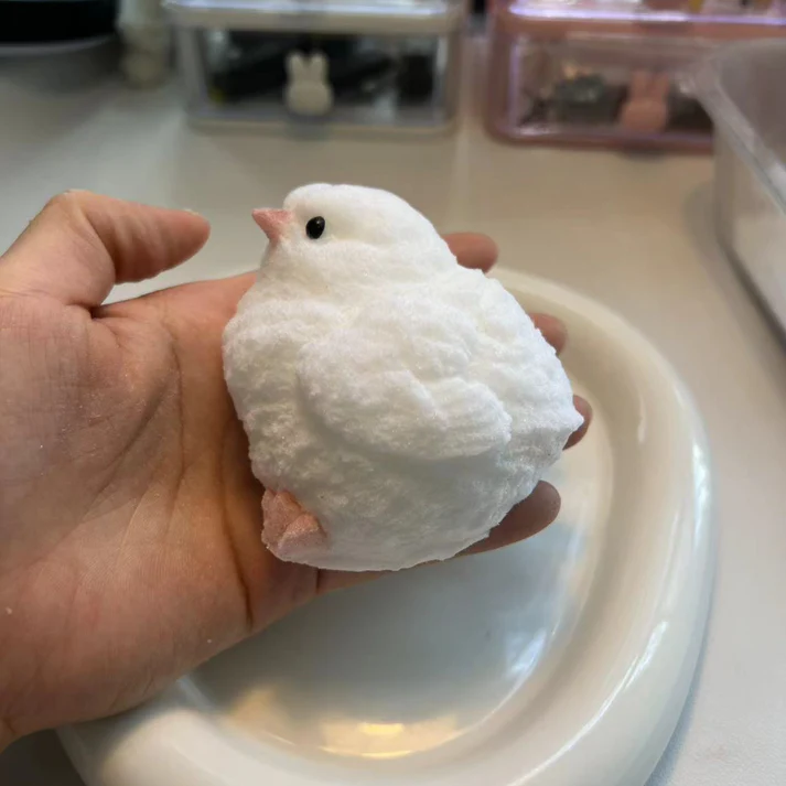 Handmade Silicone Squishy Big Chicken