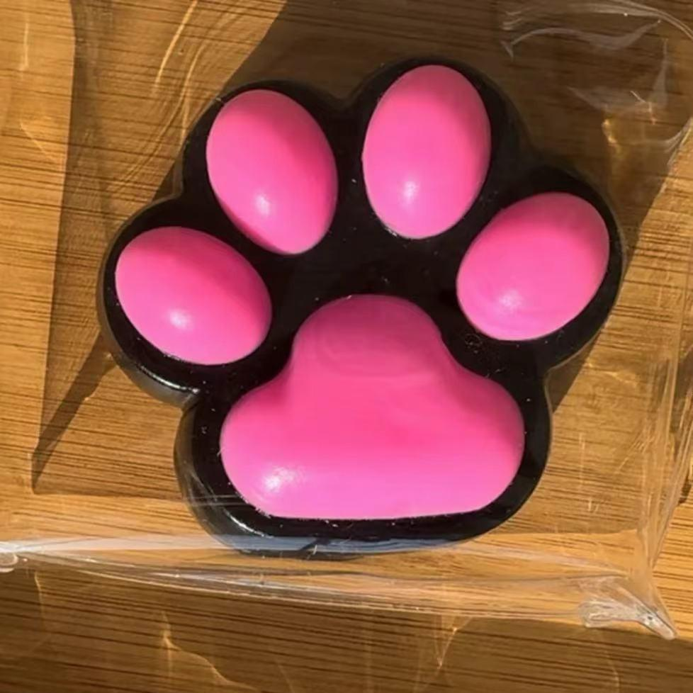 【100g Cat Paw】Inedible Handmade Silicone Squishy Toy