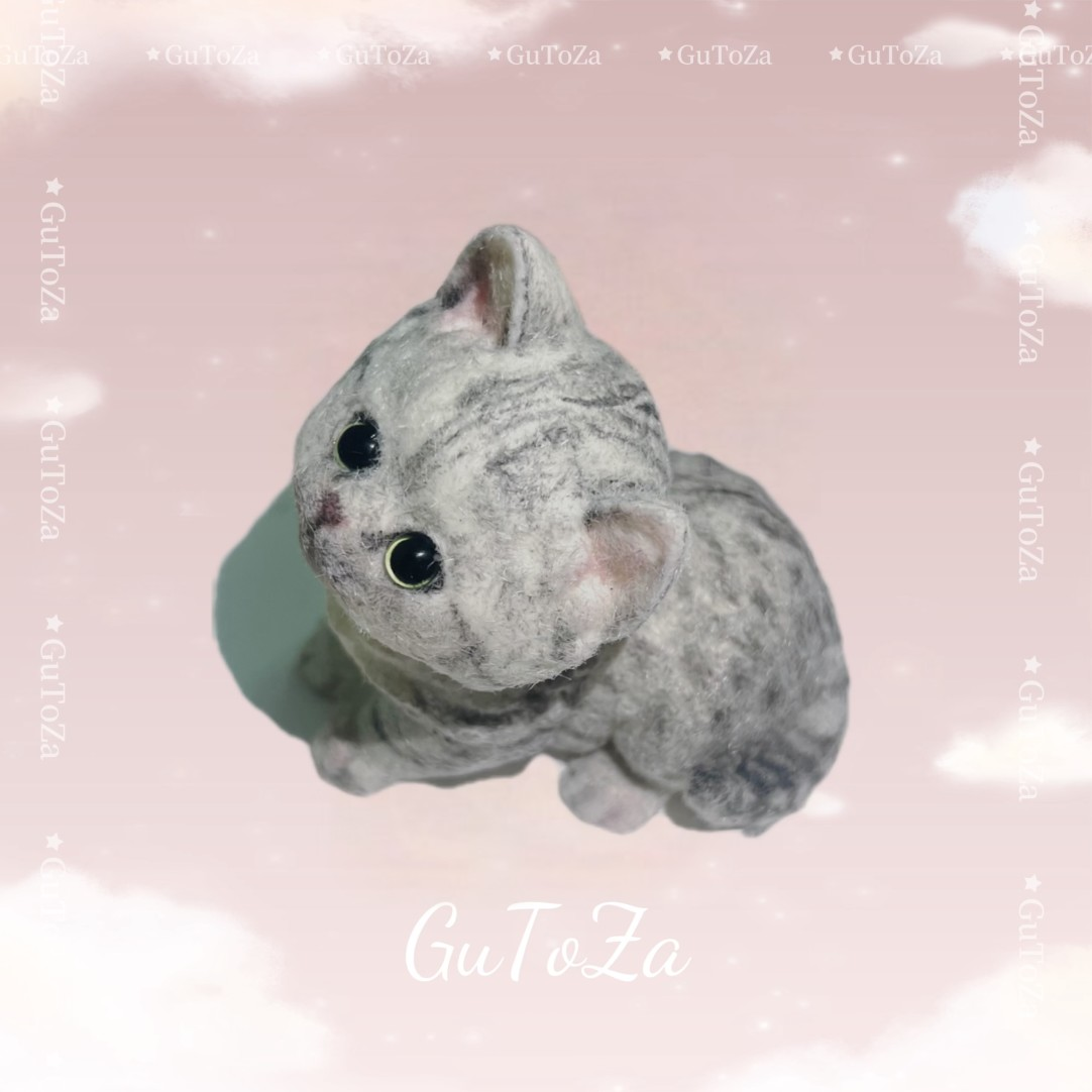 【Cat 】Inedible Handmade Silicone Squishy Toy
