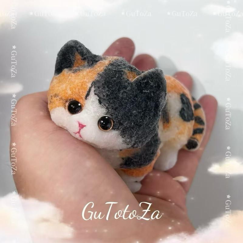 【Cat 】Inedible Handmade Silicone Squishy Toy