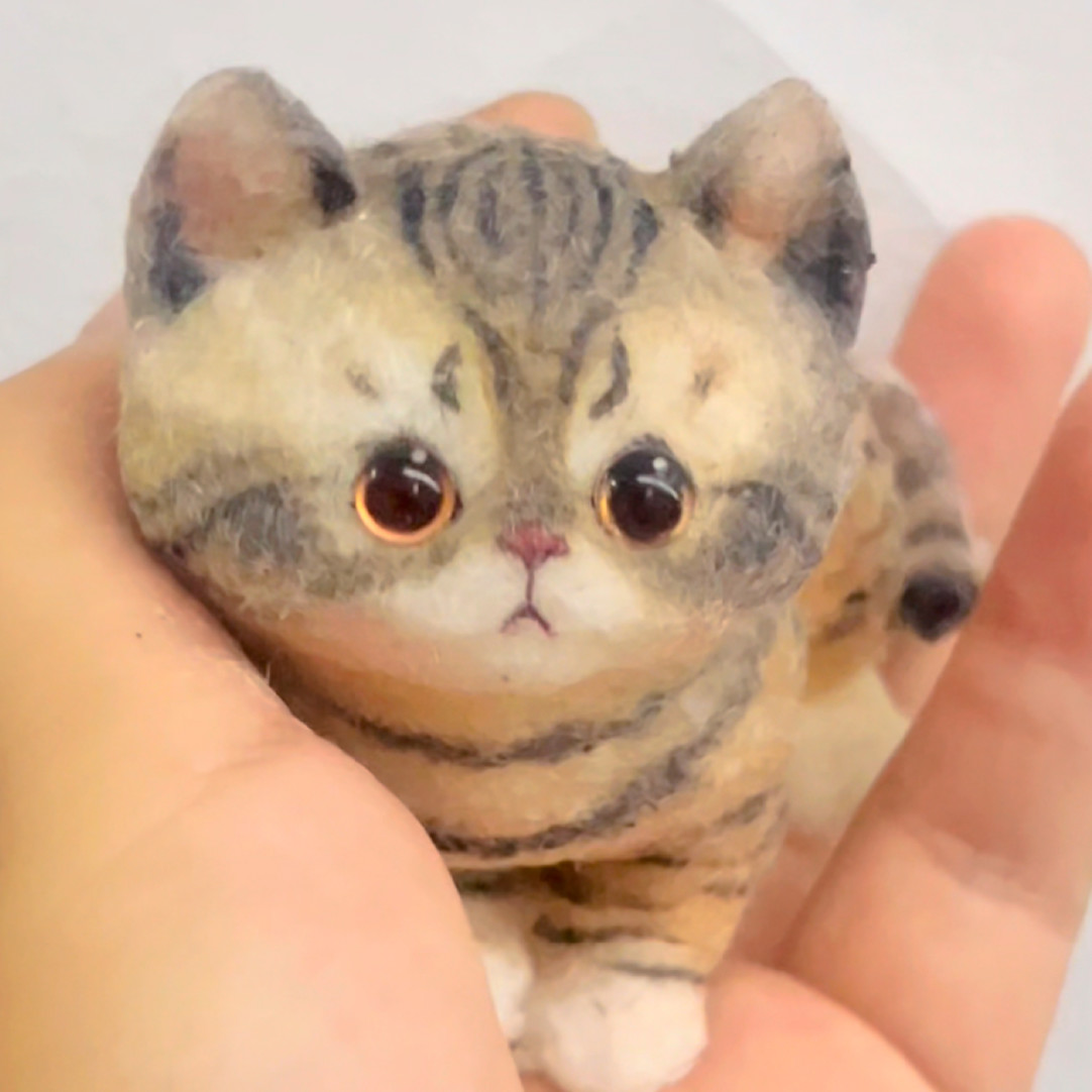 【Cat 】Inedible Handmade Silicone Squishy Toy