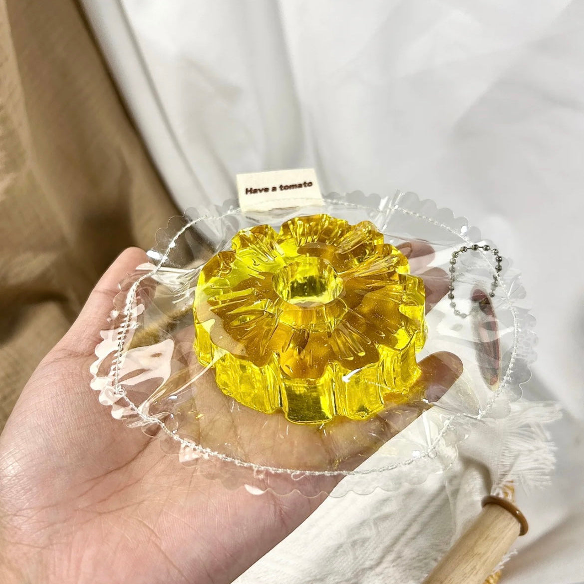 1A【Pineapple Round】Transparent Squishy Toys