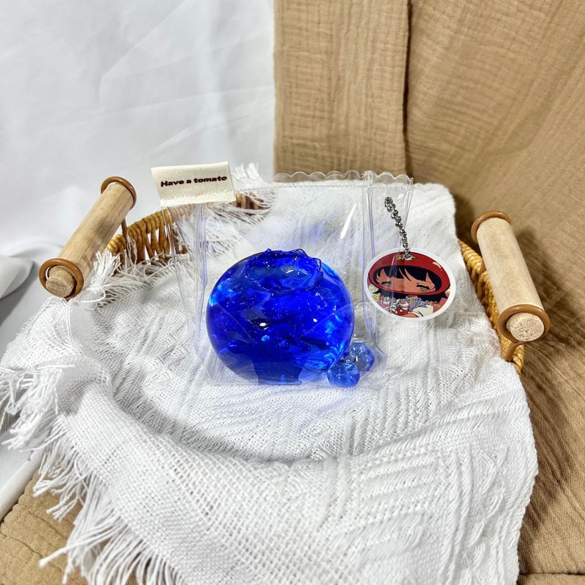 1A【Blueberry】Transparent Squishy Toys