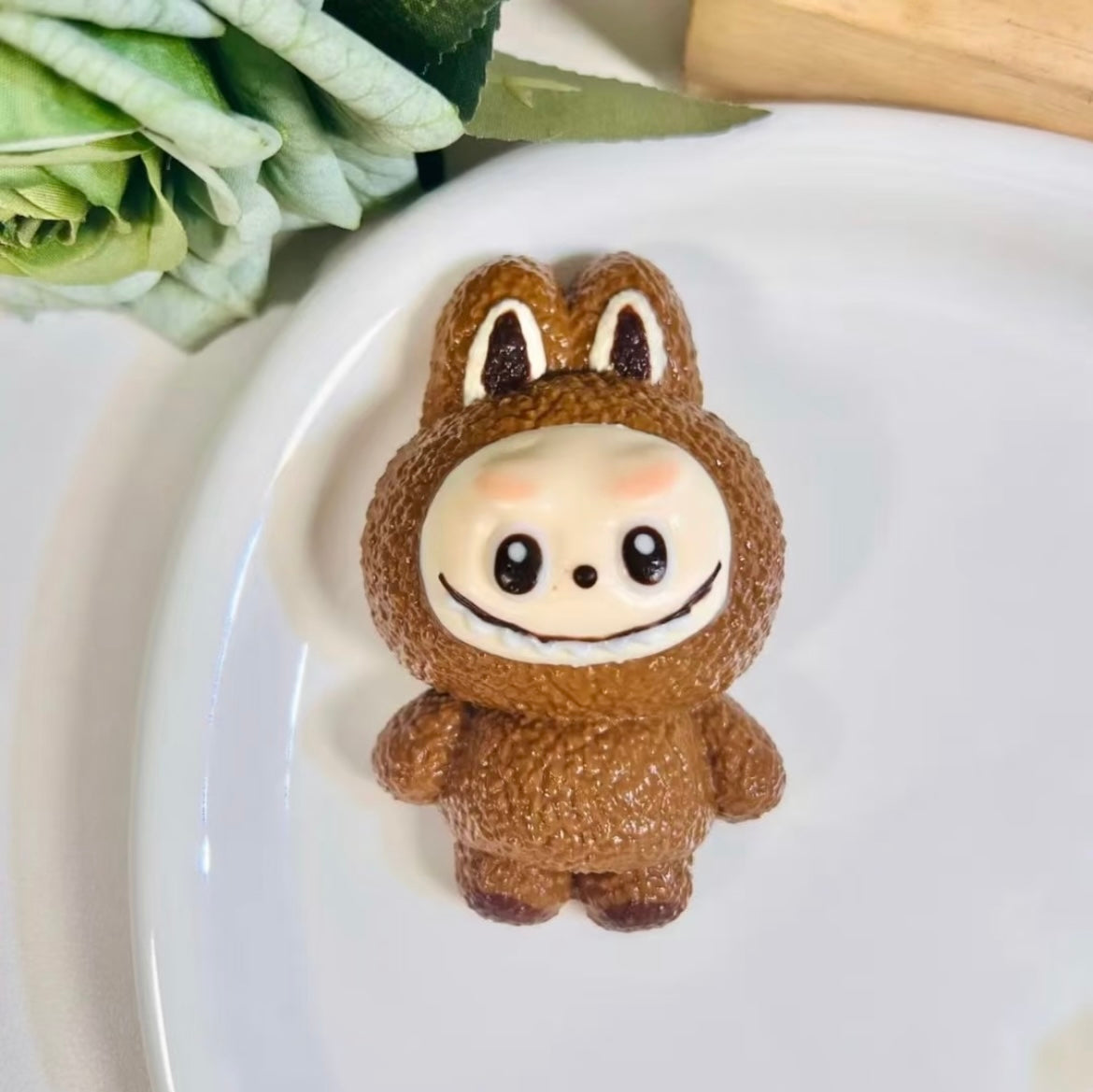 1A【Labubu】Inedible Handmade Silicone Squishy Toy