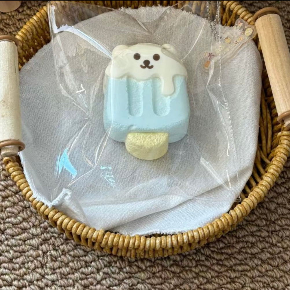 1【Popsicle】Inedible Handmade Silicone Squishy Toy