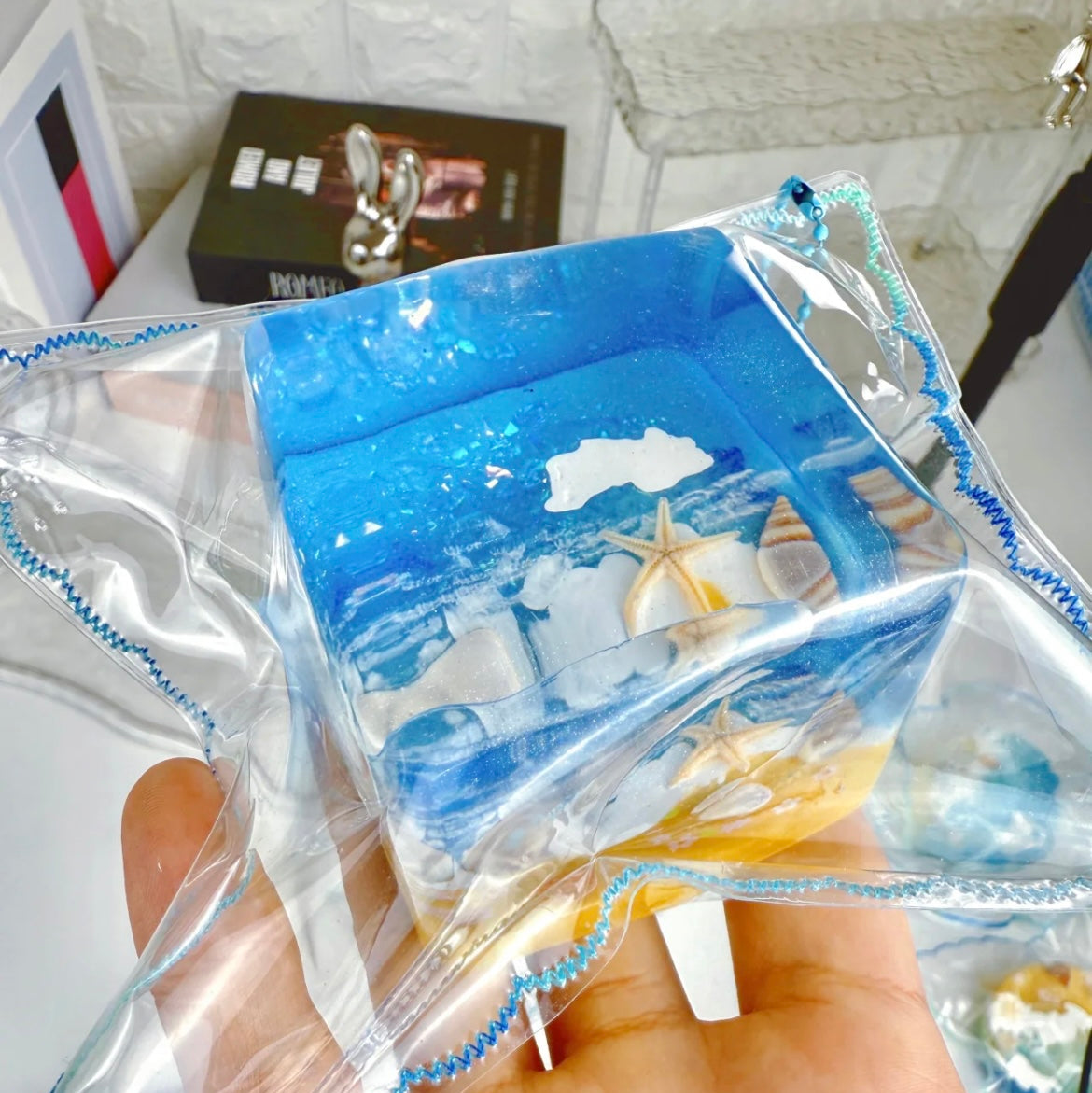 A1【Summer Beach】Transparent Squishy Toys(Seven Day Pre-sale)