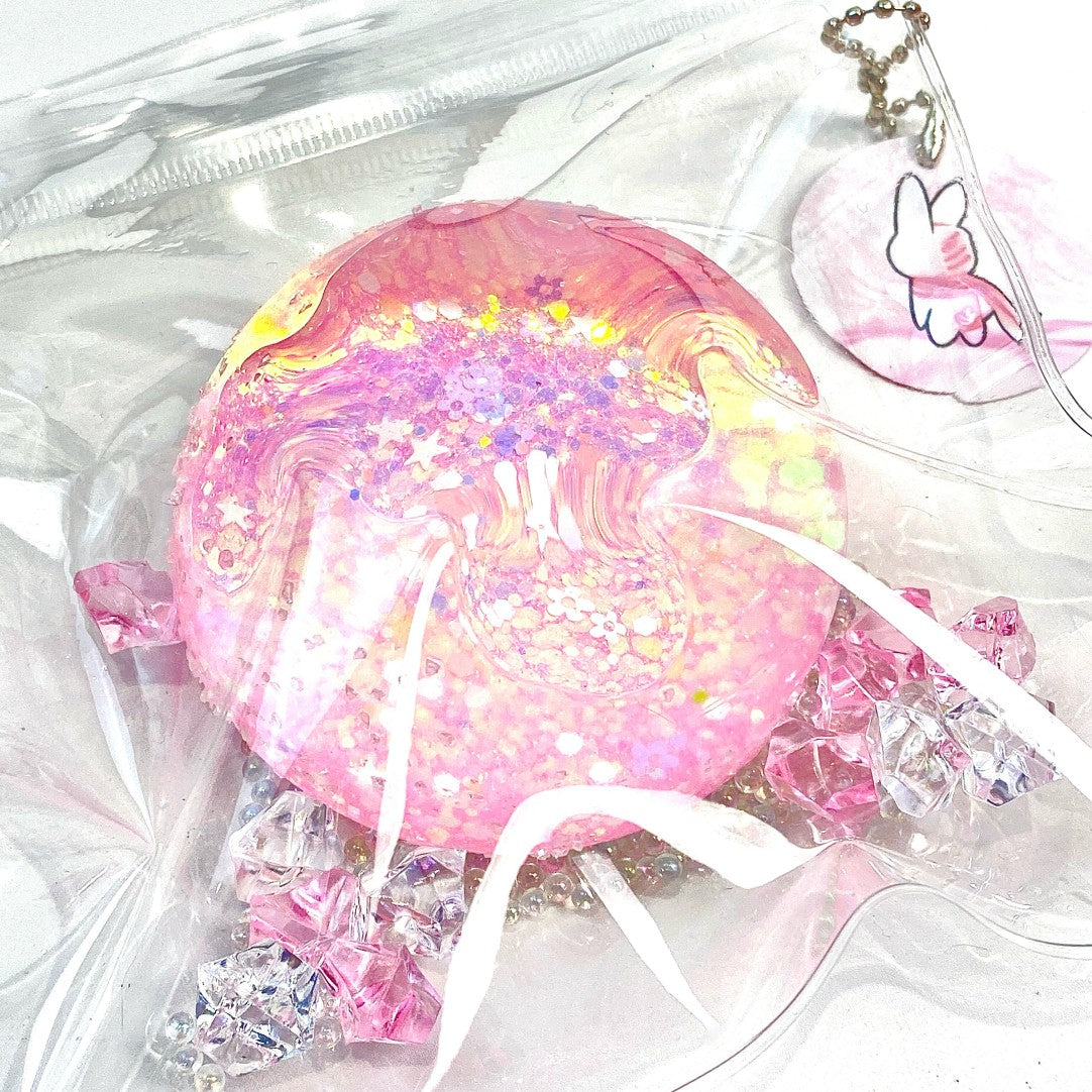 【Pink  Series】Quicksand Mahjong Transparent Squishy Toys（Seven Day Pre-sale）