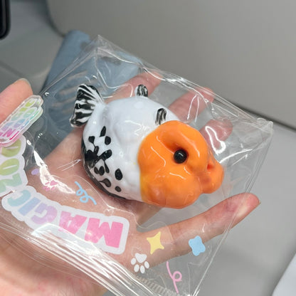 A【Orchid Fish】Inedible Handmade Silicone Squishy Toy