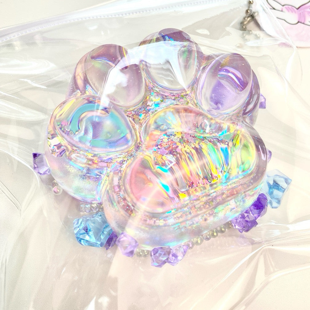 【Purple Series】Quicksand Mahjong Transparent Squishy Toys（Seven Day Pre-sale）