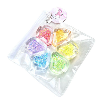 【Rainbow Flower】Quicksand Mahjong Transparent Squishy Toys（Seven Day Pre-sale）