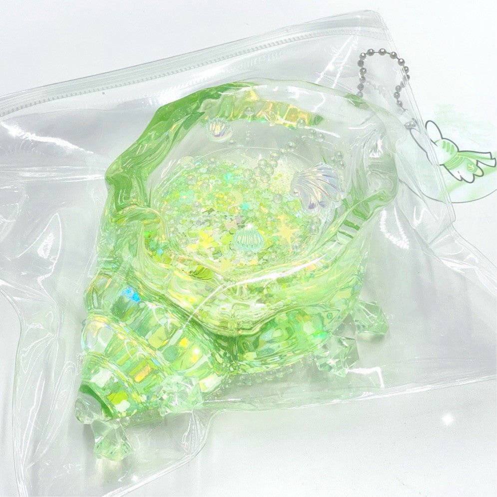 【Green Series】Quicksand Mahjong Transparent Squishy Toys（Seven Day Pre-sale）