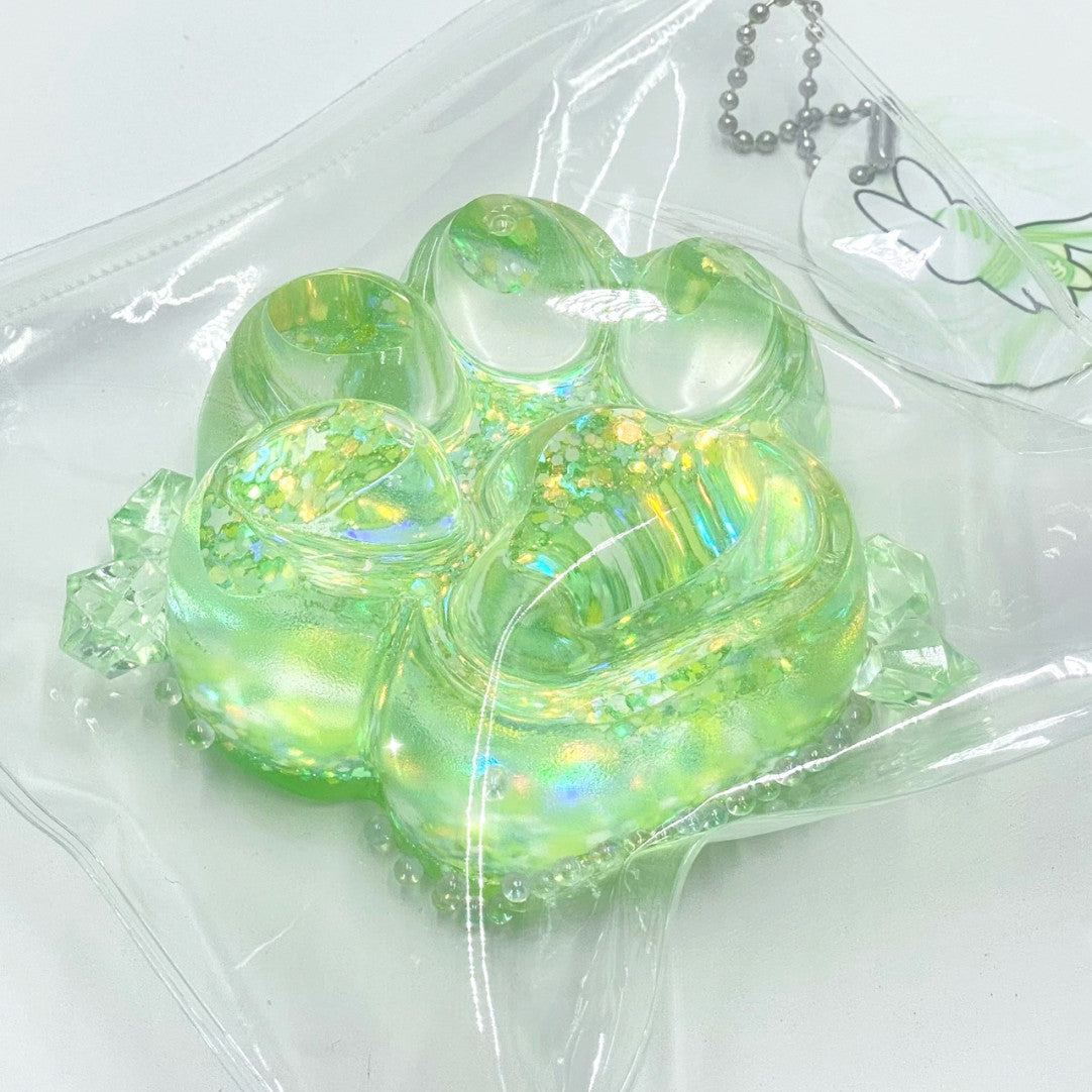 【Green Series】Quicksand Mahjong Transparent Squishy Toys（Seven Day Pre-sale）