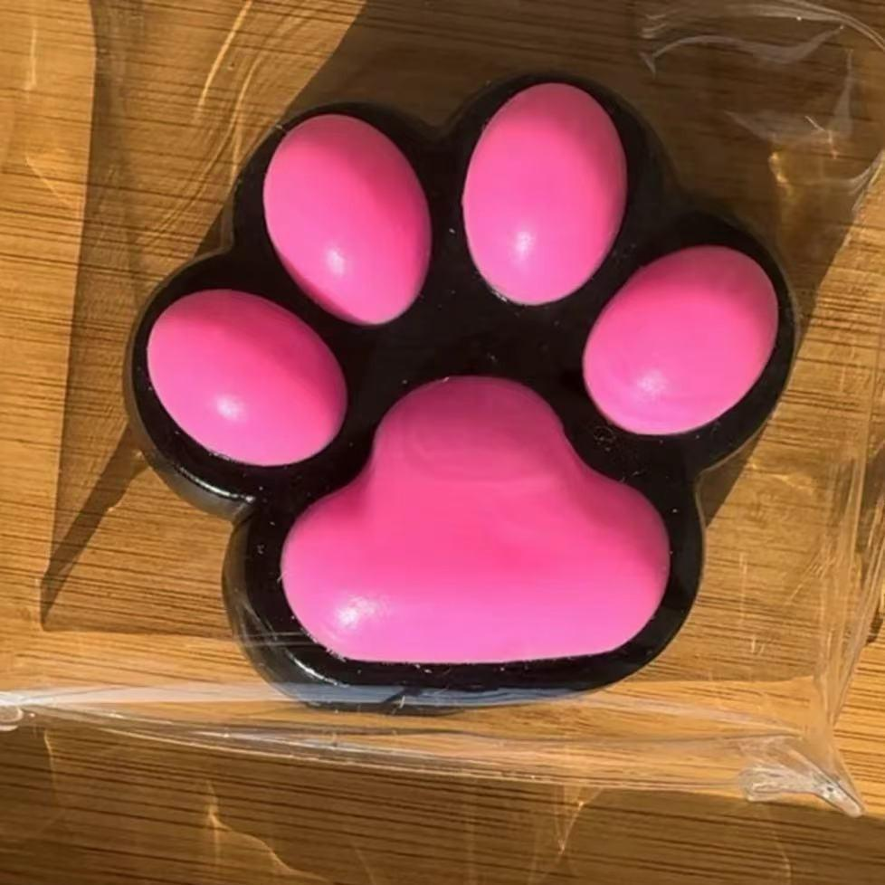 【100g Cat Paw】Inedible Handmade Silicone  Squishy Toy