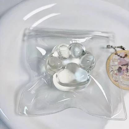【Clear Cat's Paw】Inedible Handmade Silicone Squishy Toy