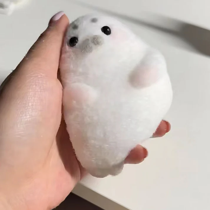 【Seal】Inedible Handmade Silicone Squishy Toy