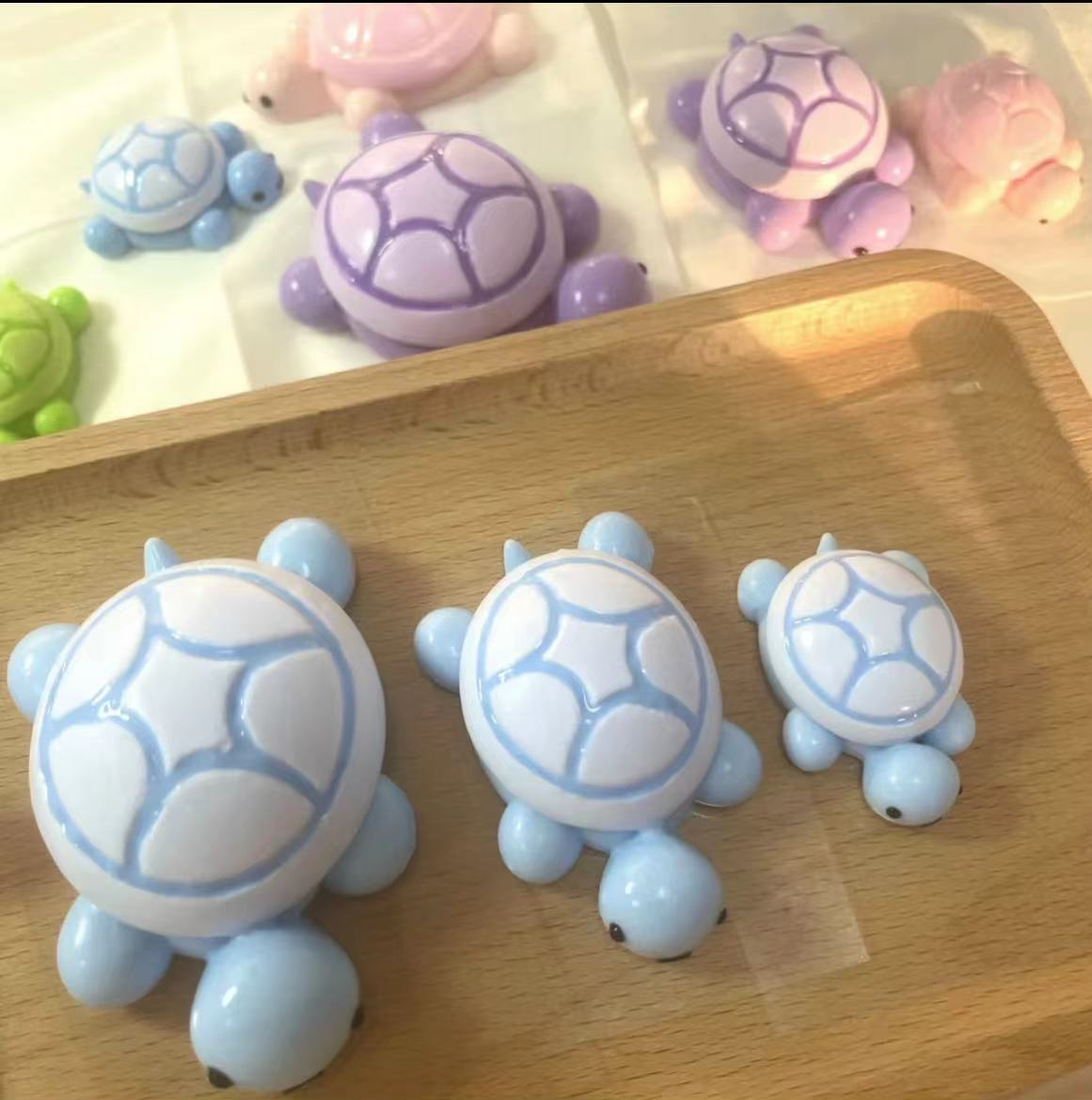 【 Turtle】Inedible Handmade Silicone Squishy Toy