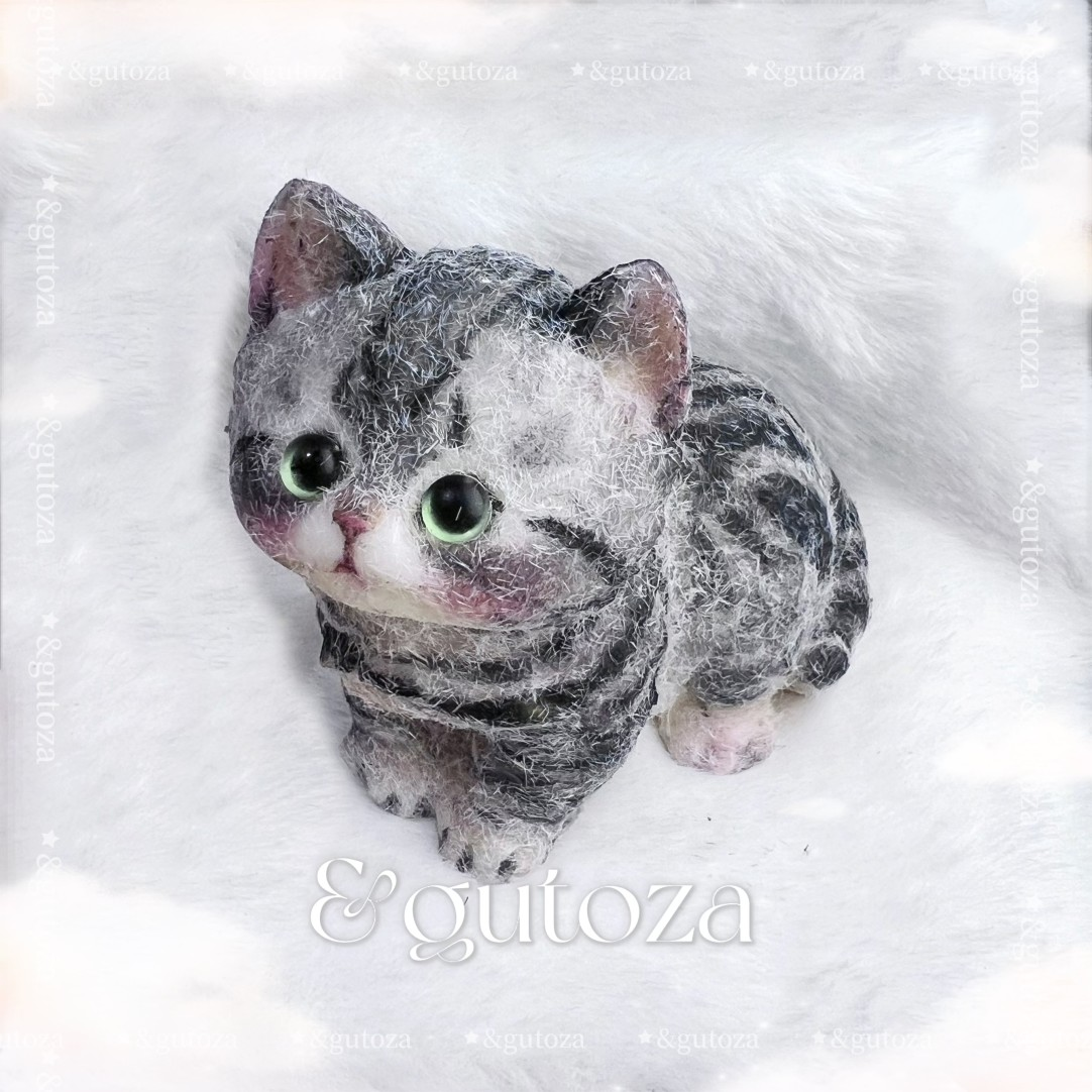 A【Cat 】Inedible Handmade Silicone Squishy Toy