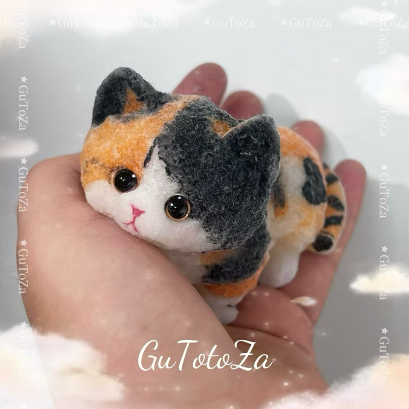 A【Cat 】Inedible Handmade Silicone Squishy Toy