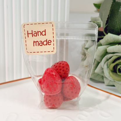 【Mini Blueberry/Strawberry 】Inedible Handmade Silicone Squishy Toy