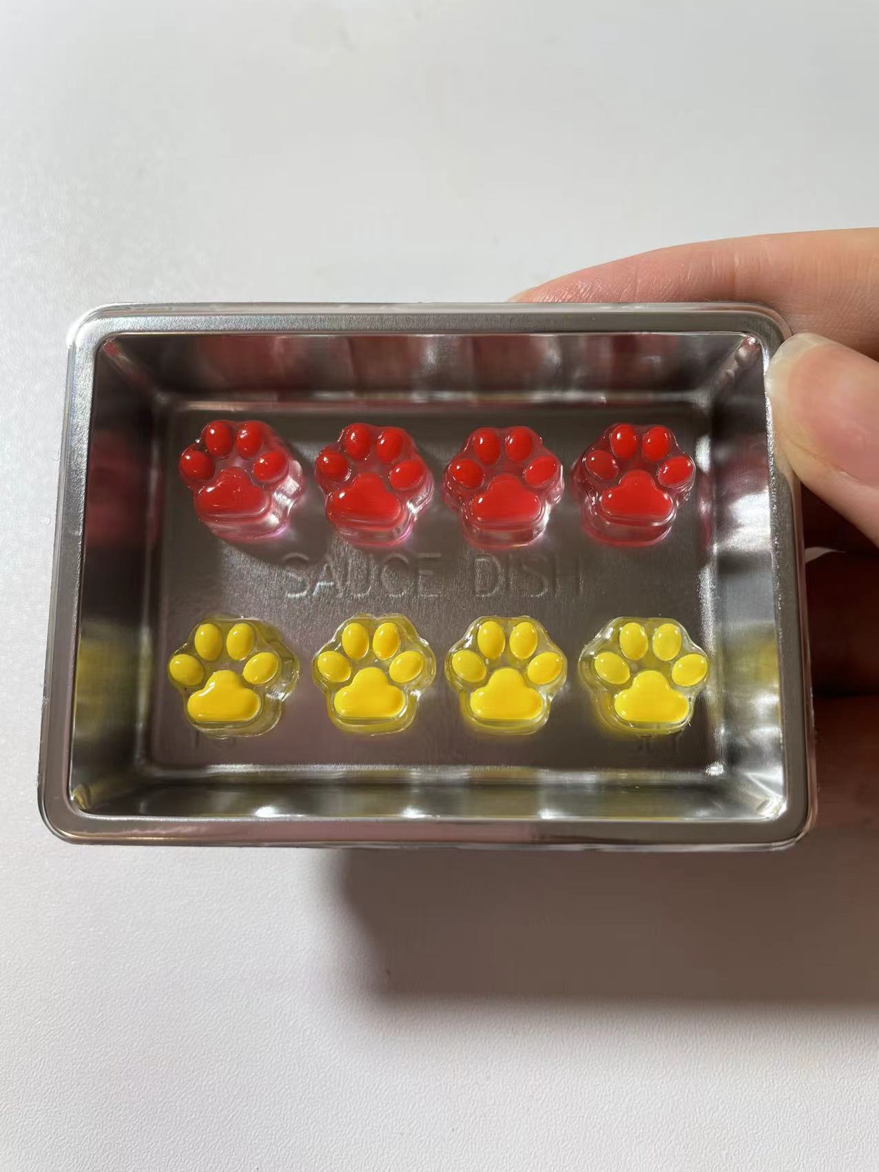 【Mini Cat paws】Inedible Handmade Silicone Squishy Toy