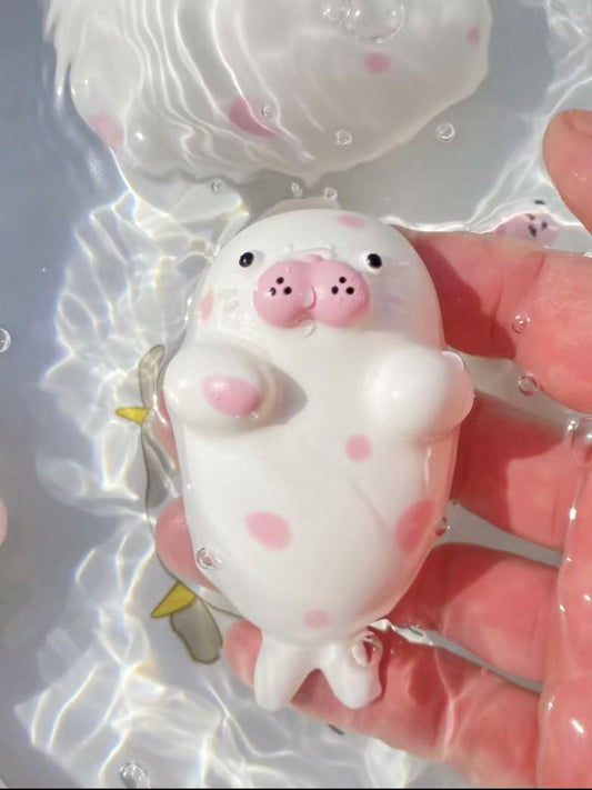 【Spotted Small Seal】Inedible Handmade Silicone Squishy Toy