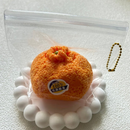 【Shiranui Mandarin】Inedible Handmade Silicone Squishy Toy