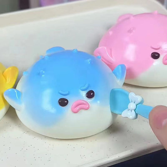 【Globefish Squishy】Inedible Handmade Silicone Squishy Toy