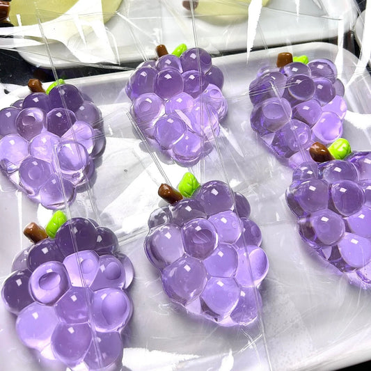 1A【Grape】Transparent Squishy Toys