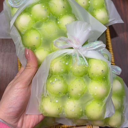 1A【Nine Balls】Handmade Crackle Ball/Irrecoverable/Handmade Bag