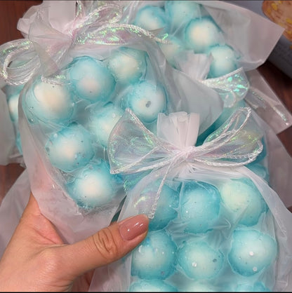 1A【Nine Balls】Handmade Crackle Ball/Irrecoverable/Handmade Bag