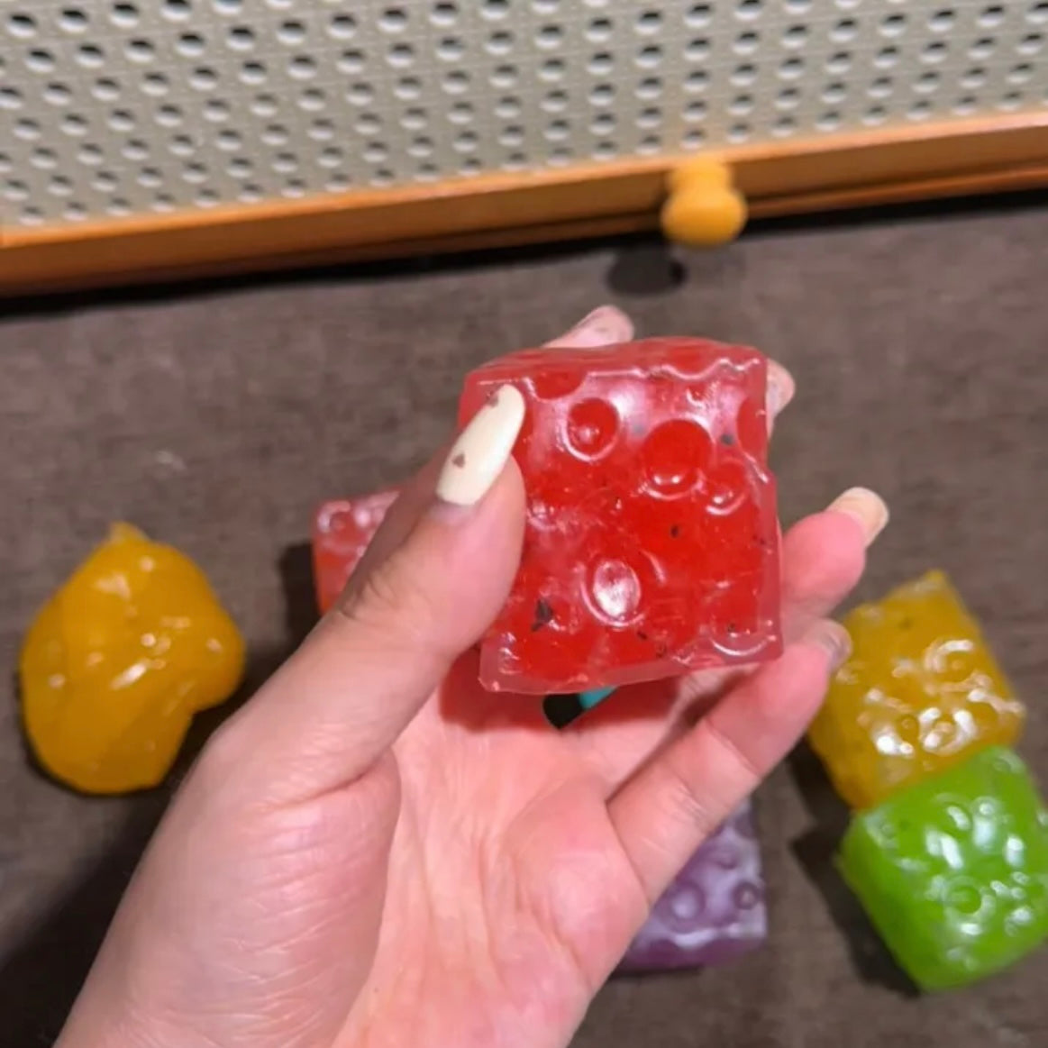 1A【Little Smoothie Cheese】Handmade  Ball Stress Ball