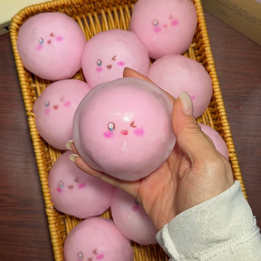 【Kirby】Handmade Crackle Ball/Irrecoverable/Handmade Bag