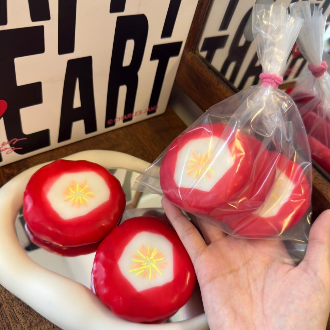 【Three Slices of Apples】Handmade Crispy Ball/Irrecoverable/Handmade Bag