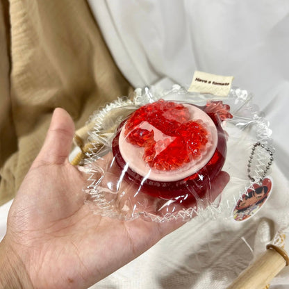 1A【Pomegranate】Transparent Squishy Toys
