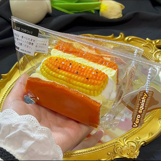 1A【Sandwich】Inedible Handmade Silicone Squishy Toy