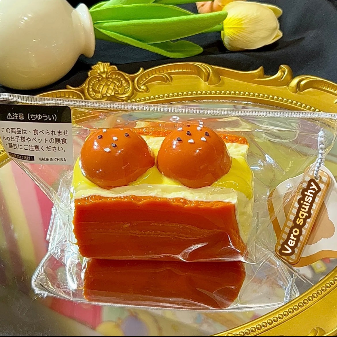1A【Sandwich】Inedible Handmade Silicone Squishy Toy