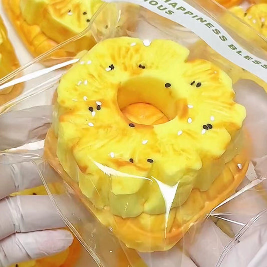 【Pineapple】Inedible Handmade Silicone Squishy Toy