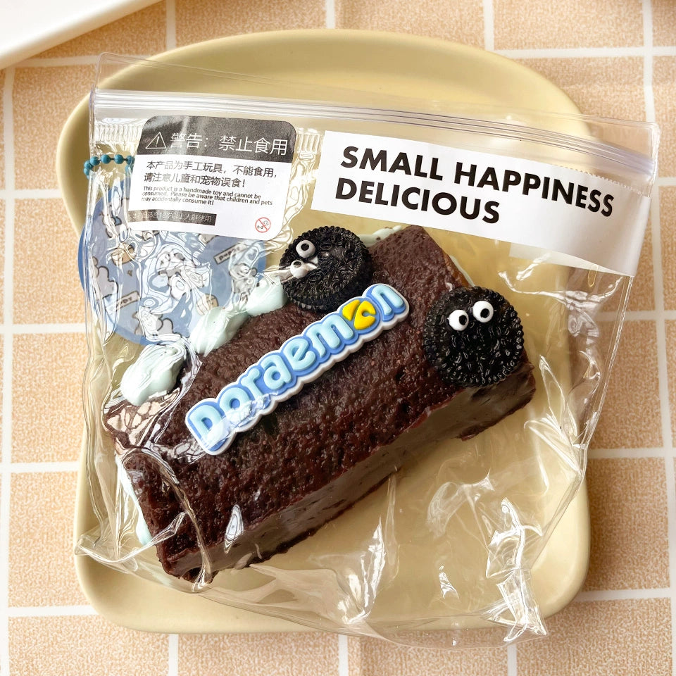 【Swiss Roll】Inedible Handmade Silicone  Squishy Toy