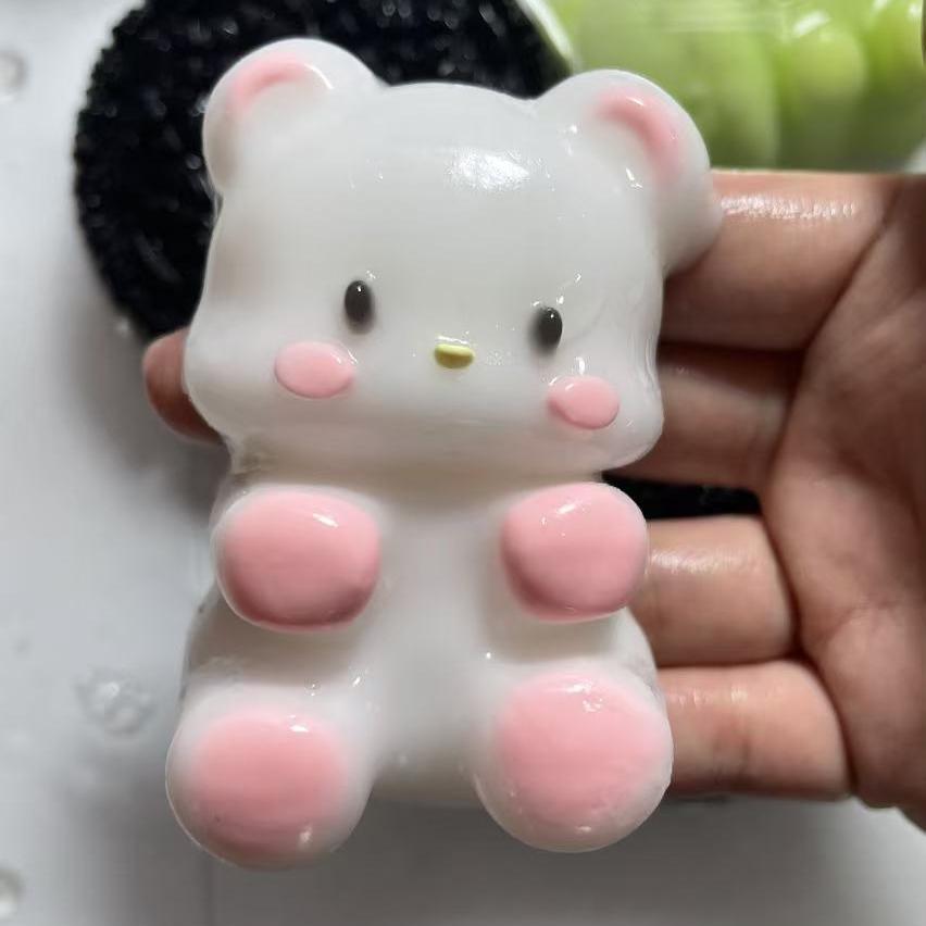 【Bear】Inedible Handmade Silicone  Squishy Toy