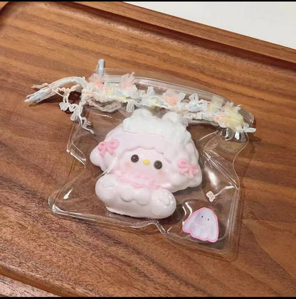 【 Piano Sheep】Inedible Handmade Silicone Squishy Toy